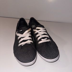 Dark Gray Keds - Ladies 8 - EUC